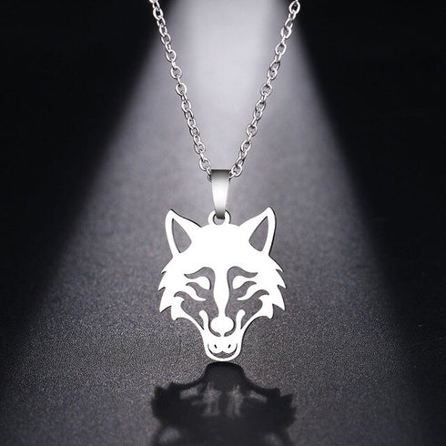 Collier Loup Minimaliste Femme